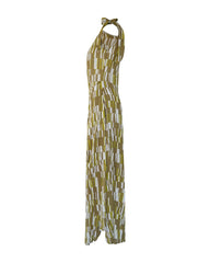 Milo Long Dress // Star Matrix Print