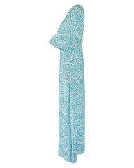 Cielo Long Tunic // Ocean Mandala Print