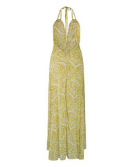 Brisa Multiwear Long Dress // Ocean Mandala Print