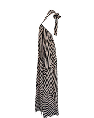 Tala Long Dress // Tribal Moon Print