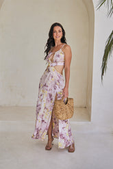 Mermaid Long Dress – Aqua Splash Tie Dye