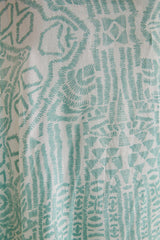 Delphine Long Dress – Ethnic Fusion Print