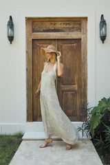 Mayra Long Dress – Mystical Print