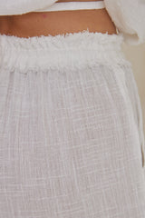Willow Short Pants – Solid with Fringes
