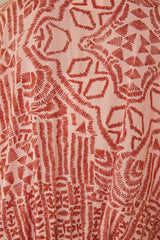 Cassia Short Dress Kimono – Ethnic Fusion Print