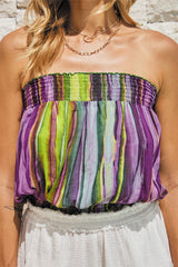 Blow Top – Boho Waves Tie Dye