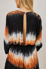 Eternity Short Jumpsuit – Color Burst Tie Dye