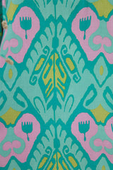 Celestia Short Kaftan – Kaleidoscopic Print