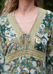 Cora Kaftan // Gertrudis Print - Vert