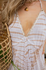 Lorelei Long Dress // Zebra Batik