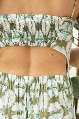 Ruelle Long Dress // Ethnic Print