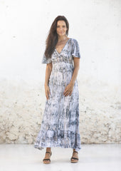 Robe Ines // Tanit Tie Dye - Gris