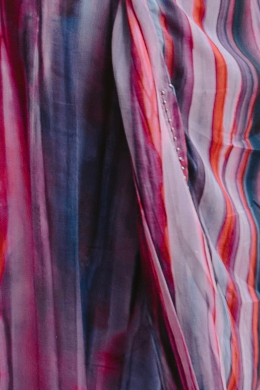 Fina Relaxed Shirt // Eclipse Fade Tie Dye