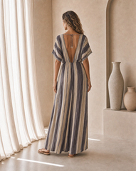 Cleo Long Jumpsuit // Stargaze Tie Dye