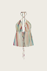 Gaia Top // Brushlight Tie Dye