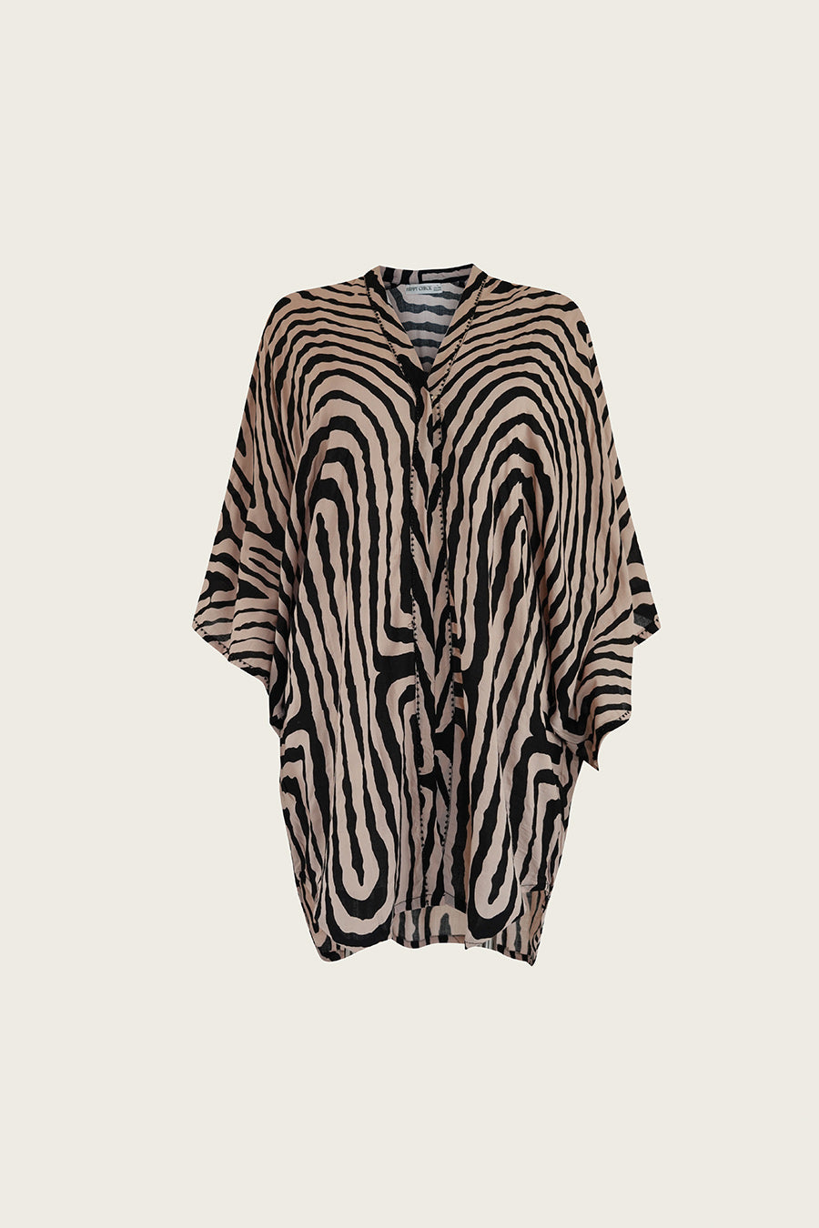 Mira Short Kimono // Tribal Moon Print