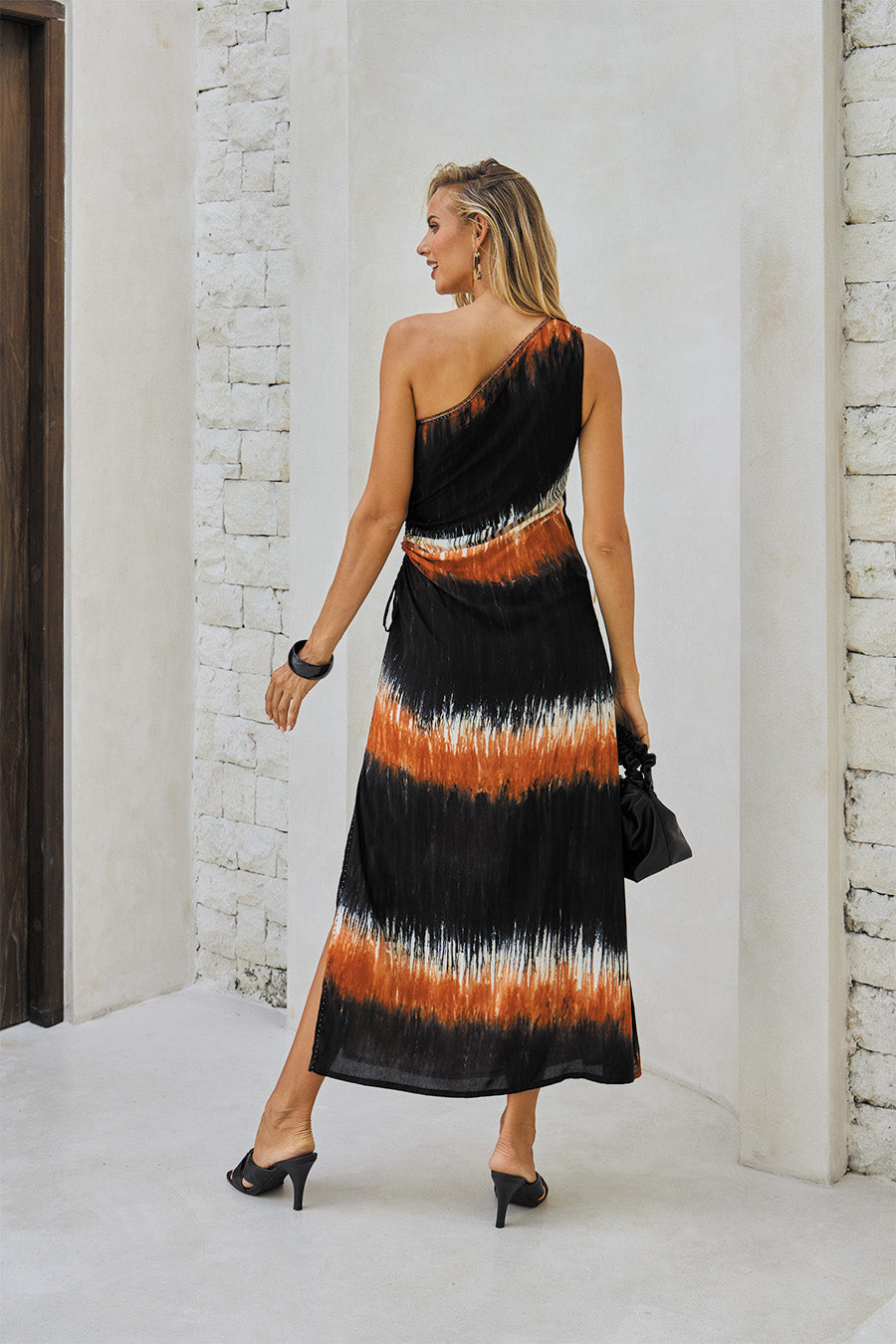 Evengeline Long Dress – Color Burst Tie Dye