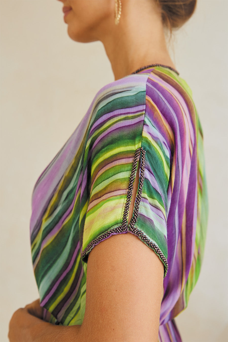Mirage Long Dress – Boho Waves Tie Dye