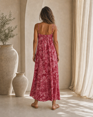 Tina Long Dress // Moonwash Tie Dye