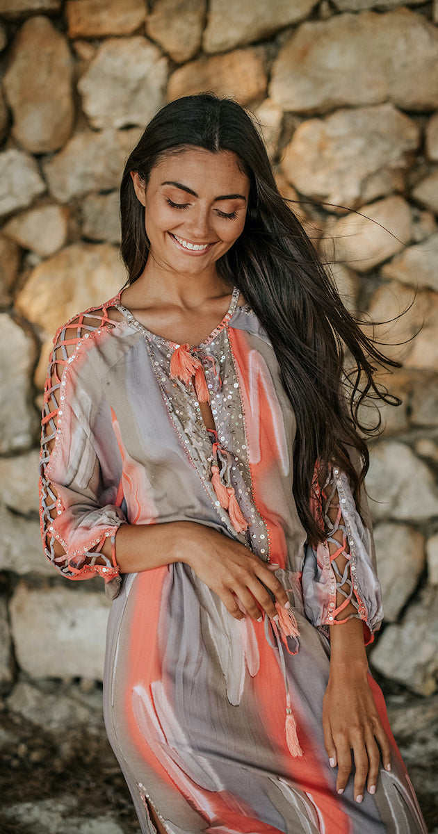 Langes Kleid Leda