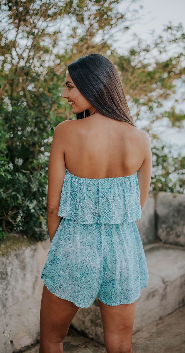 Aysel Short Jumpsuit Dots