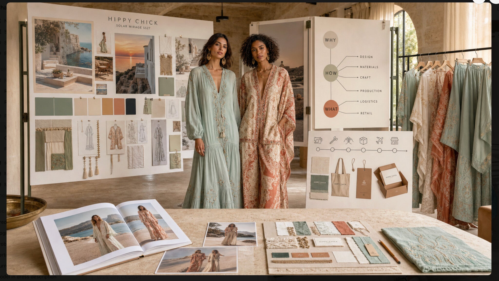 Hippy Chick Solar Mirage wholesale showroom